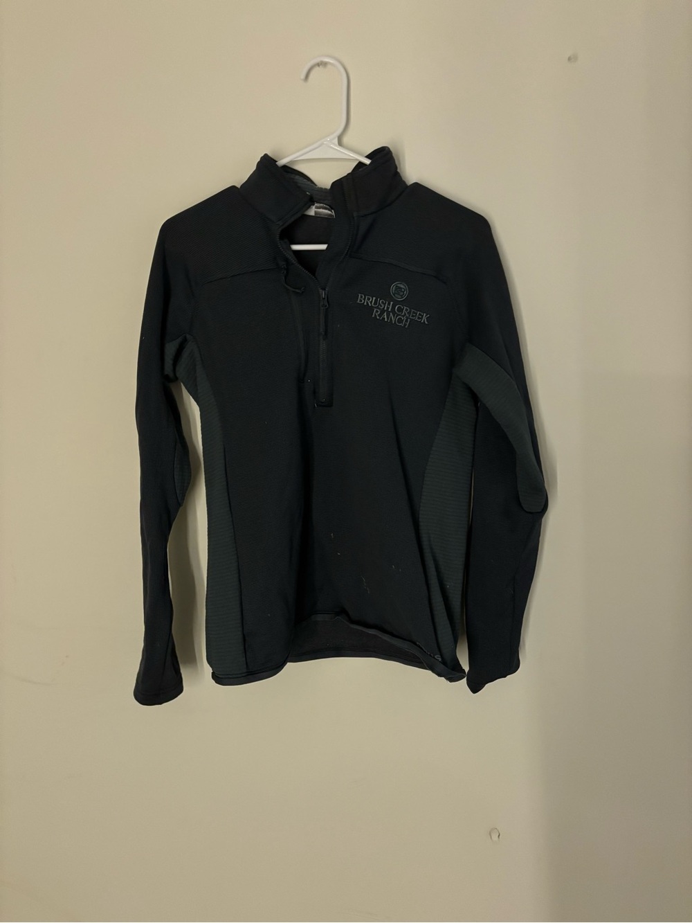 Men's Navy Quarter-Zip Pullover Sweater